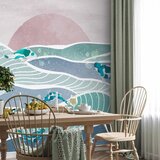  Foto tapeta - Fish on the waves 450x315 Vodootporna | shoptok.hr