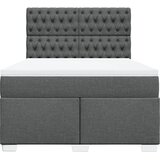  Okvir kreveta s oprugama i madrac svjetlosivi 160x200cm tkanina | shoptok.hr