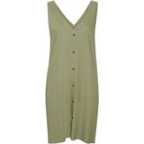 Cream Obleka 'Venta' zelena | Shoptok.si
