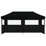 Šator za svadbe - šator za zabave Crna 292 x 580 x 315 cm Oxford tkanina - Crna s dvije bočne zidove Da | shoptok.hr