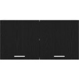 Viseći ormarić Crni hrast 80 x 31 x 40 cm Konstruirano drvo | shoptok.hr