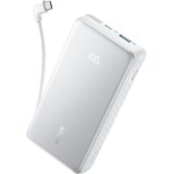 Anker Zolo Power Bank (20K, 22.5W, Built-In USB-C Cable) White 1x USB-A, 2x USB-C | Eponuda.ba