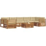  Set vanjskih sofa 8 kom. Prirodna i bež | shoptok.hr