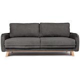 Bonami Selection Siva sklopiva sofa od samta 218 cm Tori – Cijene