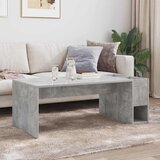 Kava Stol Betonski sivi 101,5 x 50 x 37 cm Konstruirano drvo | shoptok.hr