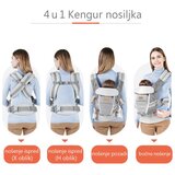 Jungle kengur nosiljka za bebe 4u1 Air | ePonuda.com