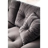 MID.YOU KOTNA SEDEŽNA GARNITURA, žamet antracit | Shoptok.si