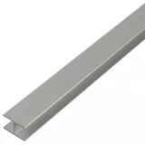 KANTOFLEX Aluminijasti H profil Kantoflex (2.000 x 15,9 x 24 mm, debelina: 1,5 mm, eloksiran aluminij)
