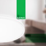 XXXL stropna led-svetilka 33/6 cm | Shoptok.si