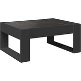  Stolić za kavu s beskonačnim LED svjetlima crni 70x53x30 cm | shoptok.hr