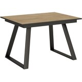 Itamoby   Bernadette (90x120/180 cm) - hrast, barva nog: antracit - raztegljiva jedilna miza, (20842004) | Shoptok.si