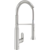 Grohe enoročna kuhinjska armatura K7 - krom, medium (31379000) | Shoptok.si
