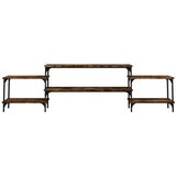 TV ormarić boja dimljenog hrasta 197x35x52 cm konstruirano drvo | shoptok.hr
