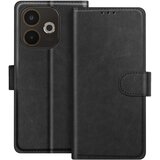 AVIZAR Denarnica za Oppo A5 Pro serije Chesterfield s funkcijo stojala, Črna, (5000190695) | Shoptok.si