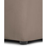 Bonami Selection Sivorjava žametna sedežna garnitura 225 cm Cube – | Shoptok.si
