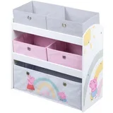 Otroški organizator za igrače 63.5x29.5x67 cm Peppa Pig –
