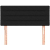  Uzglavlje crno 90x5x78/88 cm od tkanine | shoptok.hr