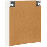  Kopalniška ogledalna omara s polico Bela 60 x 14,5 x 70 cm, (5000232887) | Shoptok.si