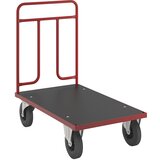 Kongamek ploski voziček KM731, dxšxv 1000 x 600 x 1000 mm, 2 vrtljivi in 2 fiksni kolesi | Shoptok.si