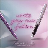 Nalivpero GRIP 2011 (F) GLAM FABER CASTELL 140845 BISERNO BIJELA | shoptok.hr