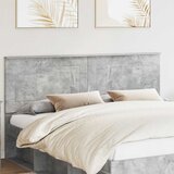  Uzglavlje Betonsko Siva 100 cm Konstrukcijsko drvo | shoptok.hr