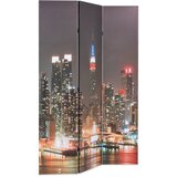  Sklopiva sobna pregrada sa slikom New Yorka noću 120 x 170 cm | Eponuda.com