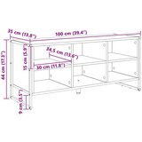  Ormar za cipele Siva Sonoma 60 x 35 x 44 cm Konstruirano drvo | shoptok.hr