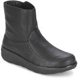 Fitflop Gležnjarji LOAFF SHORTY ZIP BOOT Črna Cene