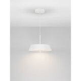 Nova Luce Bijela LED viseća svjetiljka aluminijska s mogućnosti zatamnjivanja ø 45 cm Velio – | shoptok.hr