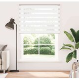 vidaXL Zebra senčilo bela 160x230 cm tkanina širina 155,9cm poliester | Shoptok.si
