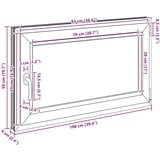  Kletno okno "RISOR" 100x50 cm vrtljivo-nagibno DIN desno antracitno | Shoptok.si
