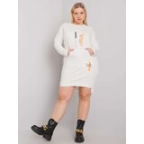 RELEVANCE Dress-RV-SK-7178.44-ecru | Shoptok.si
