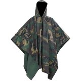 Vodootporni vojnički pončo za kišu za kampiranje/planinarenje maskirni | shoptok.hr