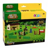  Set Farm Horse Stud Obstacle Course Stable Horses Figures 26 pcs. | Shoptok.si
