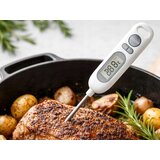Digitalni LCD kuhinjski termometer -50 do +300°C 25cm bel | Shoptok.si