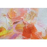  Naslikana slika na platnu cvetje v vazi 1-delna 70x70 cm CWF1180WE1 | shoptok.hr