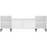 TV ormarić bijeli 160 x 35 x 55 cm od konstruiranog drva | Eponuda.com