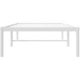  Metalni okvir za krevet bijeli 75x190 cm | shoptok.hr