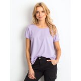 BASIC Feel Good T-shirt-RV-TS-4838.55P-Light Purple | Shoptok.si