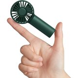 Generic Mini ventilator Baterijski ročni ventilator z baterijo 2000 mAh ali osebni mini ventilator z napajanjem preko USB-ja, 3 hitrosti, izboljšan pretok zraka, tihi žepni ventilator za polnjenje z, (21125914) | Shoptok.si