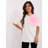 LAKERTA Blouse-LK-BZ-509686.92-white-pink Cene