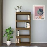 vidaXL Ormarić za knjige / pregrada boja meda 60x35x135 cm od borovine | shoptok.hr
