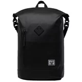 Herschel Roll Top Backpack - Black Crna