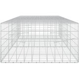  Gabion s žicom debljine 3,5 mm i mrežom 10x10 cm 250x100x50 cm | shoptok.hr