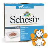 Schesir dog Tuna In Jelly 150g, Ukusna Vlažna Hrana Za Odrasle Pse Sa Tunom Cene