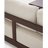 Kave Home Smeđa/bež vrtna garnitura aluminijska za 3 osobe Nerano – | shoptok.hr