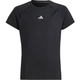 ADIDAS SPORTSWEAR Funkcionalna majica svetlo siva / črna