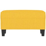  Klupa Svjetložuta 70 x 35 x 41 cm od tkanine | shoptok.hr