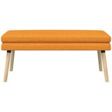  Klupa s dvostrukim slojem Tamno žuta 110 x 40 x 47 cm Tkanina | Eponuda.com