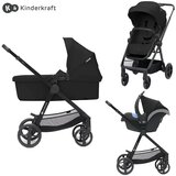 Kinderkraft Kolica NEWLY 3u1 MINK PRO, classic black Cijene